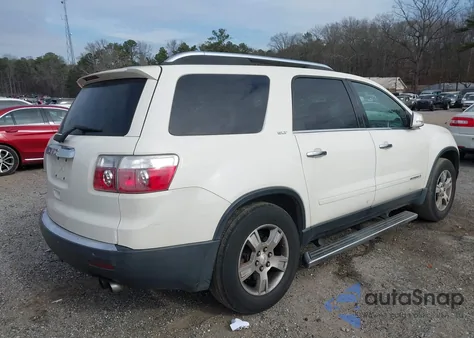 2008 GMC Acadia Slt-1 z USA, uszkodzony, nr VIN 1GKER23708J161989